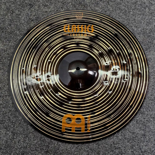 Used Meinl Classics Custom Dark Crash Cymbal 18" - Very Good - Drum Center Of Portsmouth