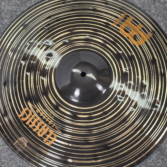 Used Meinl Classics Custom Dark Crash Cymbal 18" - Very Good - Drum Center Of Portsmouth