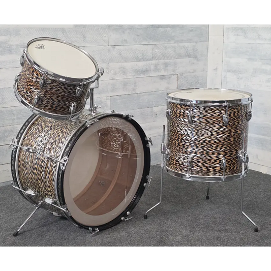 Used Vintage Star MIJ Stencil 3pc Drum Set - Good - Drum Center Of Portsmouth