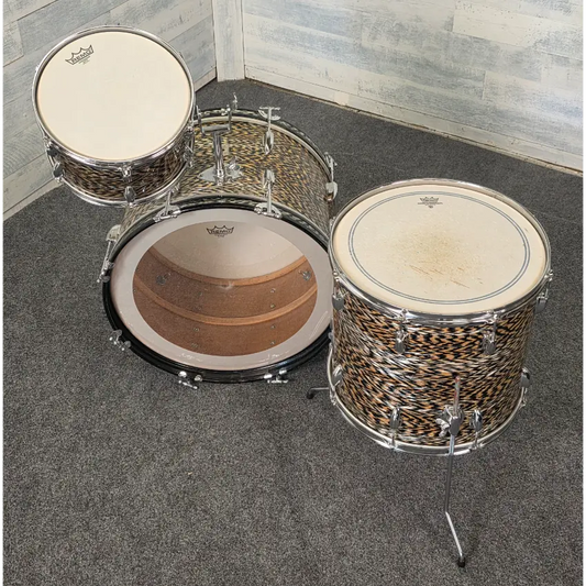 Used Vintage Star MIJ Stencil 3pc Drum Set - Good - Drum Center Of Portsmouth