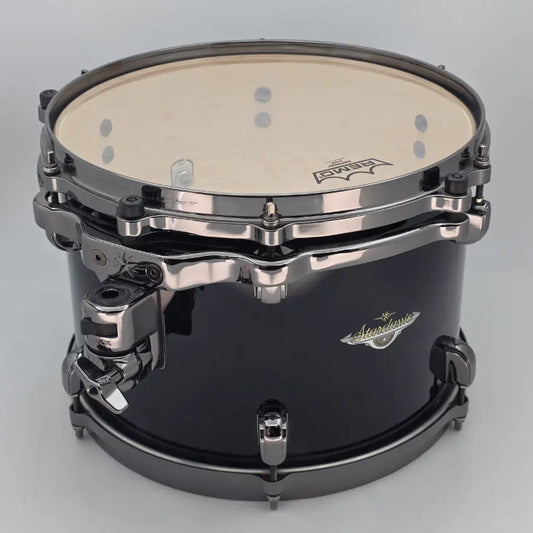 Used Tama Starclassic Maple Rack Tom Piano Black w/ Black Nickel Hardware 13x9 - Very Good - Drum Center Of Portsmouth