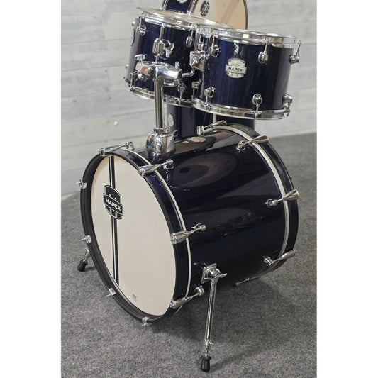 Used Mapex Voyager 5pc Drum Set Royal Blue - Very Good - Drum Center Of Portsmouth