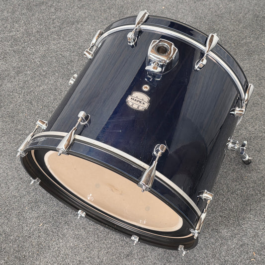 Used Mapex Voyager 5pc Drum Set Royal Blue - Very Good - Drum Center Of Portsmouth