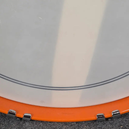 Used Gretsch USA Custom 4pc Drum Set Orange Gloss - Very Good - Drum Center Of Portsmouth
