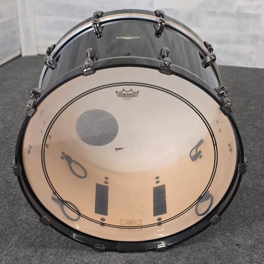 Used Tama Starclassic Maple Bass Drum 24x14 Piano Black w/Black Hw - Very Good - Drum Center Of Portsmouth