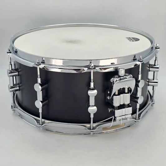 Used Sonor SQ1 Snare Drum 14x6.5 Matte Black - Very Good - Drum Center Of Portsmouth