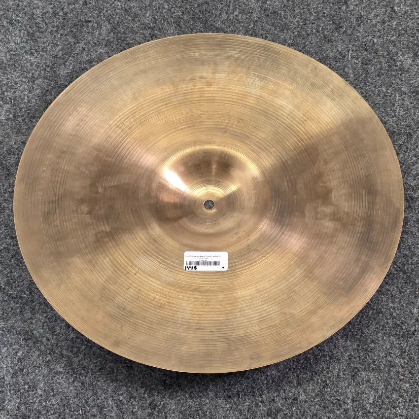 Used Vintage Zildjian A Crash Cymbal 18" 1448 grams - Very Good - Drum Center Of Portsmouth