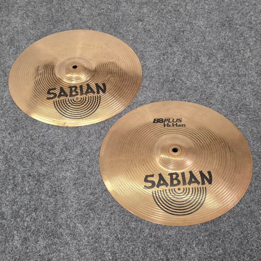 Used Sabian B8 Plus Hi Hats 14" - Fair - Drum Center Of Portsmouth