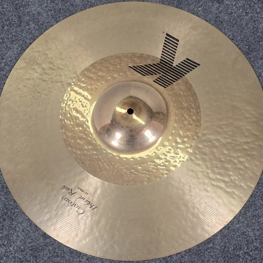Used Zildjian K Custom Hybrid Ride Cymbal 21 - Good - Drum Center Of Portsmouth