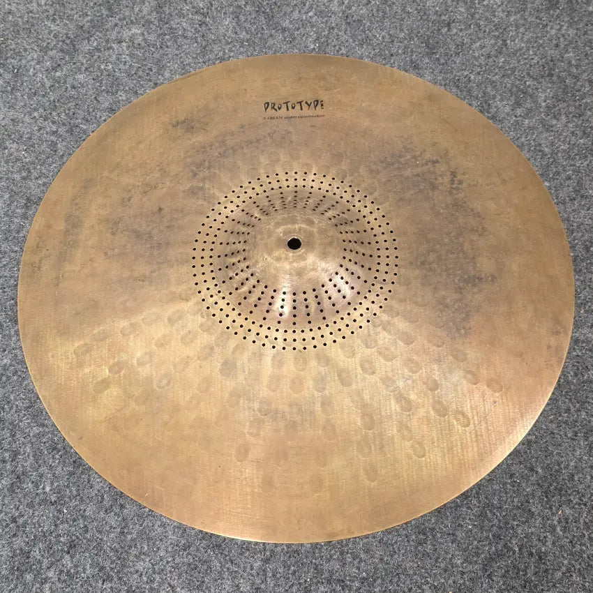 Used Sabian Prototype FRX Raw Ride Cymbal 21" - Good - Drum Center Of Portsmouth