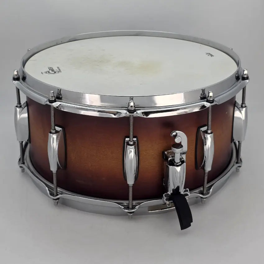 Used Gretsch Renown Snare Drum Satin Tobacco Burst 14x6.5 - Good - Drum Center Of Portsmouth