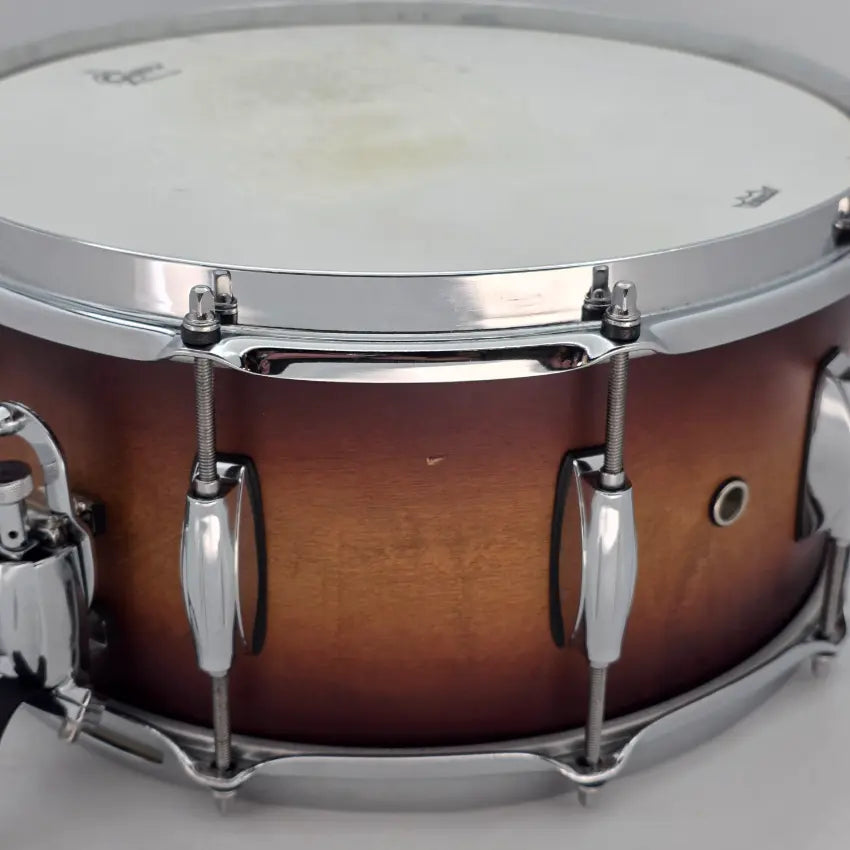 Used Gretsch Renown Snare Drum Satin Tobacco Burst 14x6.5 - Good - Drum Center Of Portsmouth
