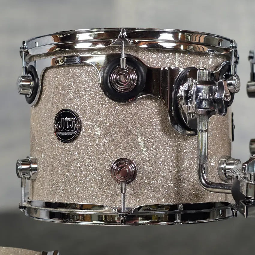 DW Performance Series Limited Edition Broken Glass 4pc Drum Set - Drum Center Of Portsmouth
