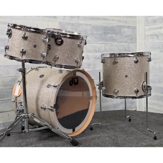 DW Performance Series Limited Edition Broken Glass 4pc Drum Set - Drum Center Of Portsmouth