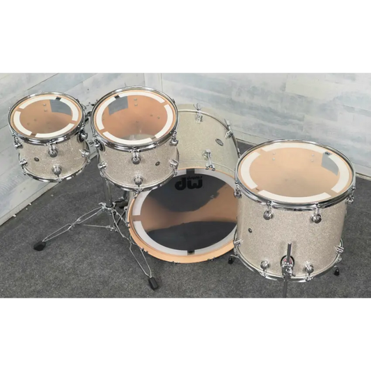 DW Performance Series Limited Edition Broken Glass 4pc Drum Set - Drum Center Of Portsmouth