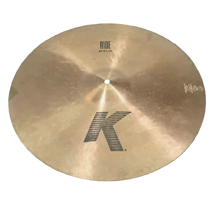 Used Zildjian K Ride Cymbal 20" - Very Good - Drum Center Of Portsmouth