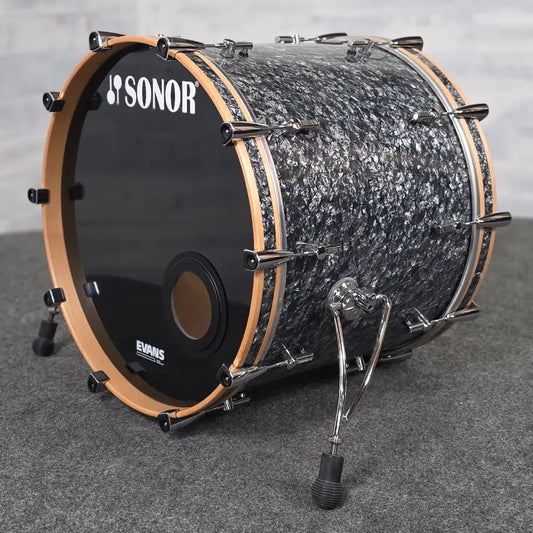 Used Sonor 6pc S-Classix Birch Drum Set Black Pearl - Very Good - Drum Center Of Portsmouth