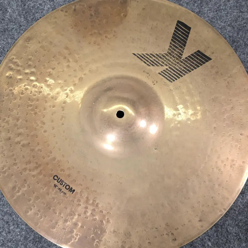 Used Zildjian K Custom Ride Cymbal 18" - Good - Drum Center Of Portsmouth