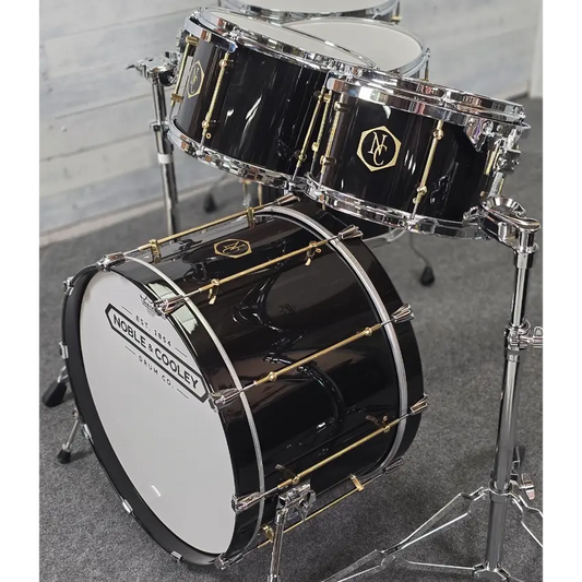 Noble & Cooley Horizon 5pc Drum Set Black Gloss - Drum Center Of Portsmouth