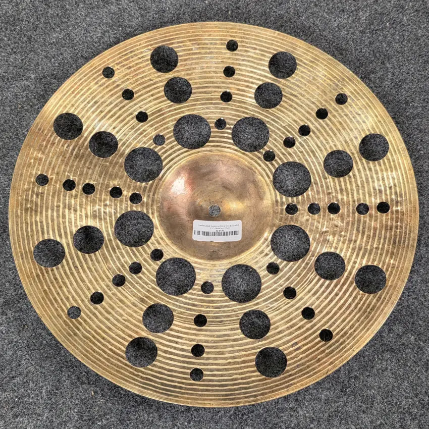 Used Turkish Zephyros Holey Crash Cymbal 16" - Very Good - Drum Center Of Portsmouth