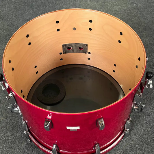 Used Vintage Pearl BLX 6pc Drum Set Sequoia Red - Very Good - Drum Center Of Portsmouth