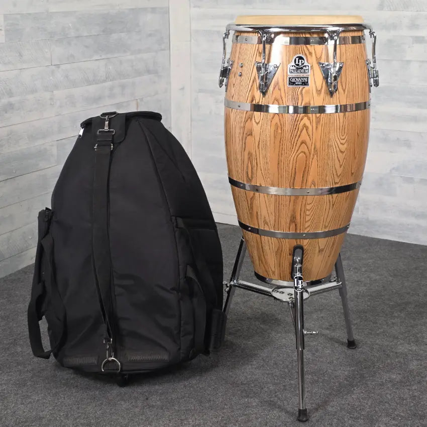 Used LP Super Palladium Super Tumba 14" w/Stand & Bag - Very Good - Drum Center Of Portsmouth