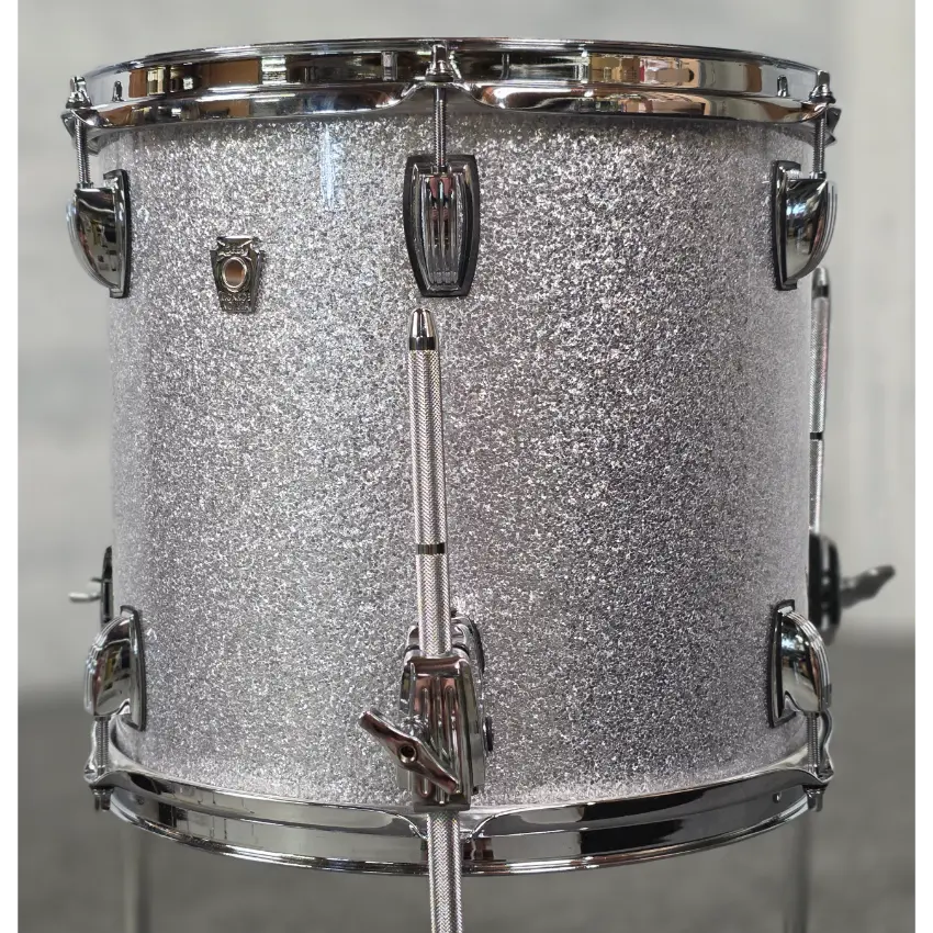 Used Ludwig Classic Oak 6pc Drum Set Silver Sparkle - Very Good - Drum Center Of Portsmouth