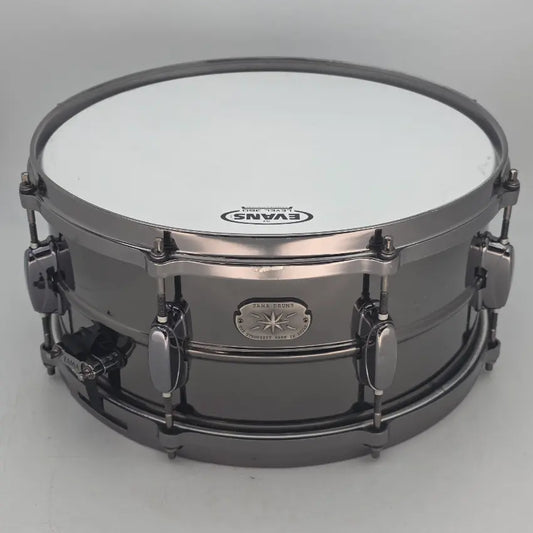 Used Tama Metalworks Steel Snare Drum 14 x 6.5 w/Black Nickel Hardware - Good - Drum Center Of Portsmouth