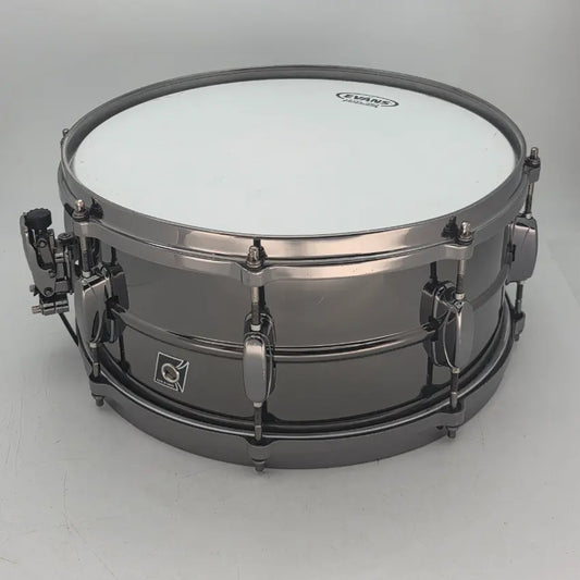 Used Tama Metalworks Steel Snare Drum 14 x 6.5 w/Black Nickel Hardware - Good - Drum Center Of Portsmouth
