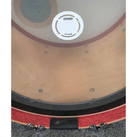 Used British Drum Company Legend 5pc Drum Set Buckingham Scarlett - Excellent - Drum Center Of Portsmouth