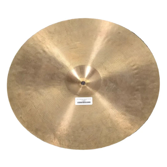 Used Vintage Paiste Formula 602 Pre-Serial Crash Cymbal 18" - Very Good - Drum Center Of Portsmouth