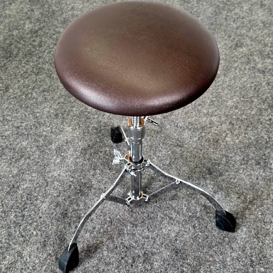 Used Rogers Throne Stand Single Swan Leg Base - Excellent - Drum Center Of Portsmouth