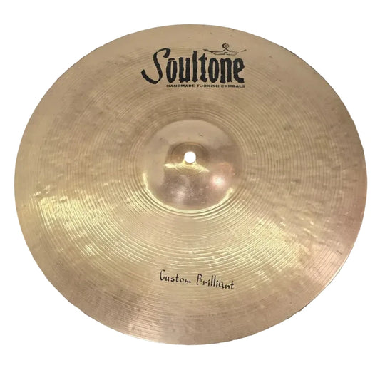 Used Soultone Custom Brilliant Crash Cymbal 16" - Good - Drum Center Of Portsmouth
