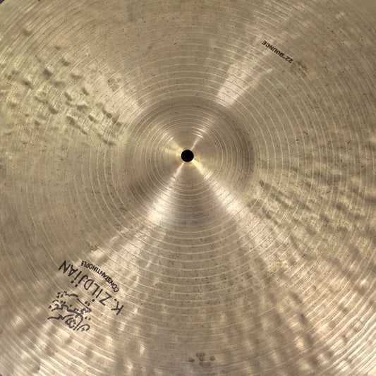 Used Zildjian K Constantinople Bounce Ride Cymbal 22" 2316 grams - Good - Drum Center Of Portsmouth