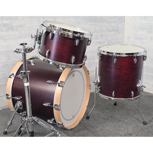 Gretsch Brooklyn 3pc Drum Set Satin Walnut Demo Model - Drum Center Of Portsmouth