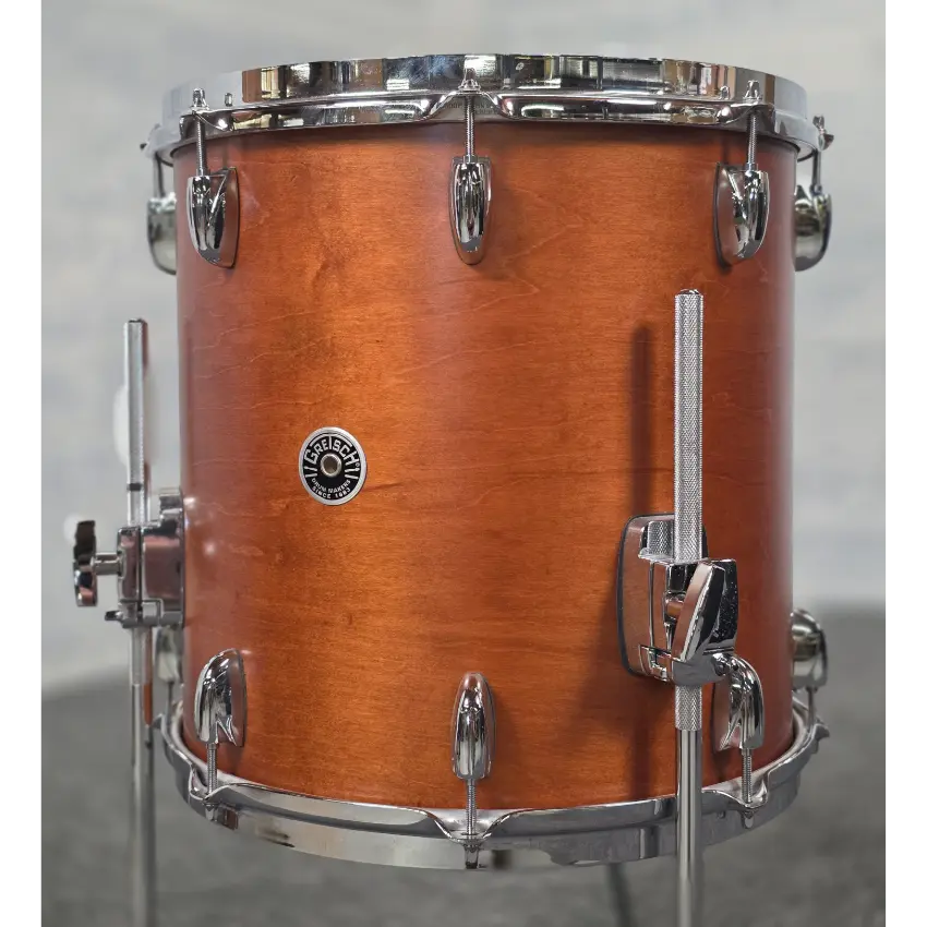 Used Gretsch Brooklyn 5pc Drum Set Satin Mahogany - Very Good - Drum Center Of Portsmouth