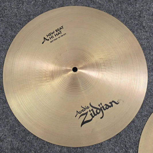 Used Zildjian A New Beat Hi Hats 14" - Good - Drum Center Of Portsmouth