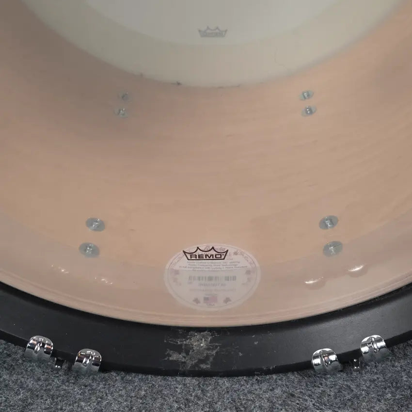 Used Ludwig Classic Maple 3pc Downbeat Drum Set Black Pearl - Good - Drum Center Of Portsmouth