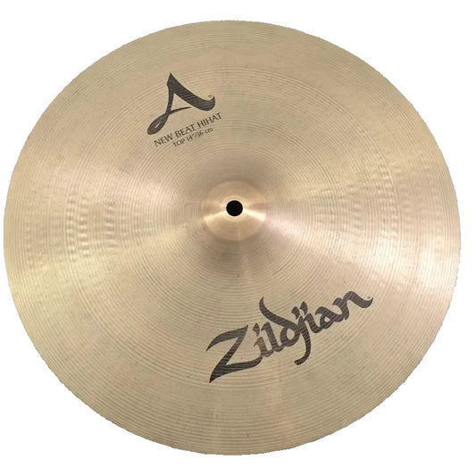 Used Zildjian A New Beat Hi Hat Cymbals 14" - Very Good - Drum Center Of Portsmouth