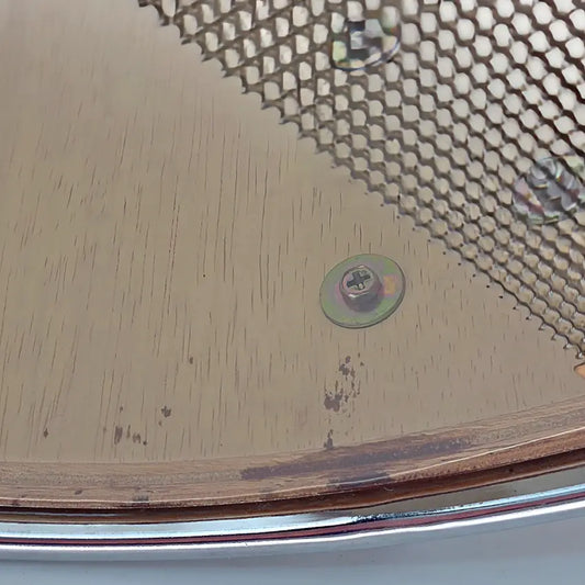 Used Yamaha Wood Shell Snare Drum 14x5.5 Gloss Natural - Fair - Drum Center Of Portsmouth