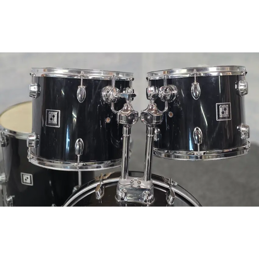Used Sonor 503 4pc Drum Set Black Wrap - Fair - Drum Center Of Portsmouth