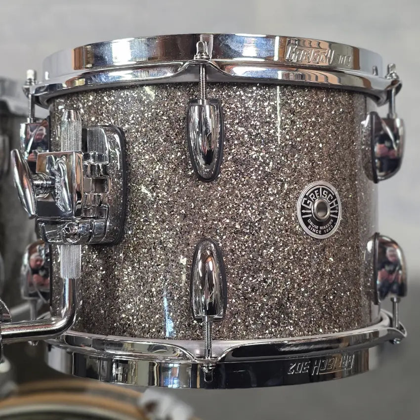 Used Gretsch Brooklyn 4pc Drum Set Twilight Glass - Very Good - Drum Center Of Portsmouth