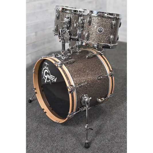 Used Gretsch Brooklyn 4pc Drum Set Twilight Glass - Very Good - Drum Center Of Portsmouth