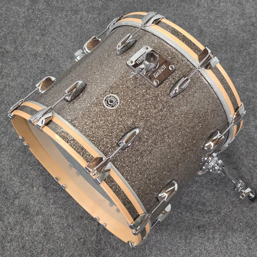 Used Gretsch Brooklyn 4pc Drum Set Twilight Glass - Very Good - Drum Center Of Portsmouth