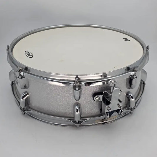 Used PDP Center Stage Snare Drum 14x5 Diamond White Sparkle - Good - Drum Center Of Portsmouth