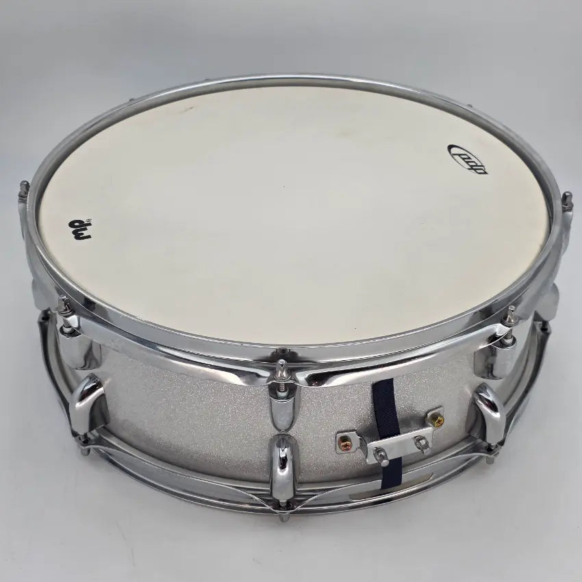 Used PDP Center Stage Snare Drum 14x5 Diamond White Sparkle - Good - Drum Center Of Portsmouth