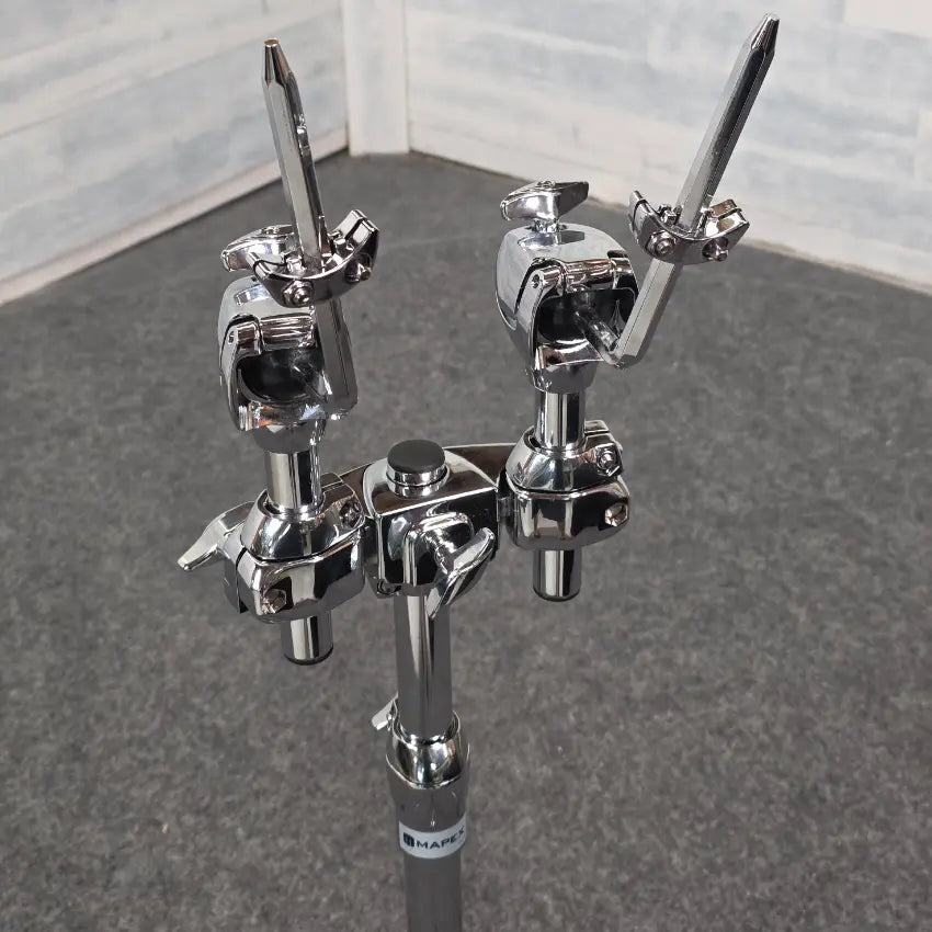 Used Mapex TS950A Clamp Mounted Double Heavy Duty Tom Stand - Very Good - Drum Center Of Portsmouth