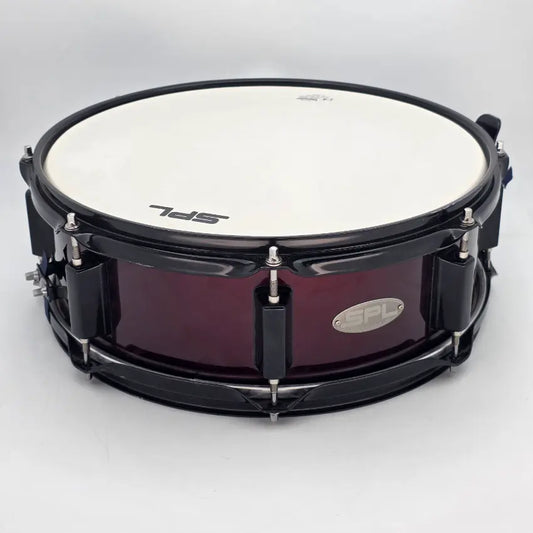 Used SPL Snare Drum 14x5 Red w/Black Hardware - Good - Drum Center Of Portsmouth