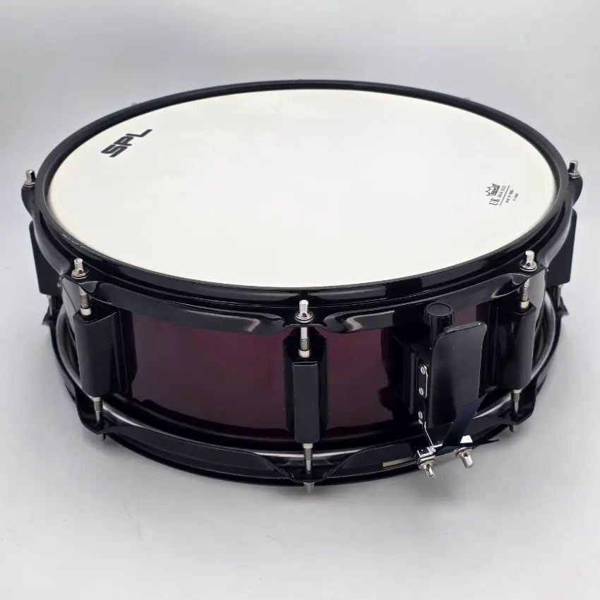 Used SPL Snare Drum 14x5 Red w/Black Hardware - Good - Drum Center Of Portsmouth