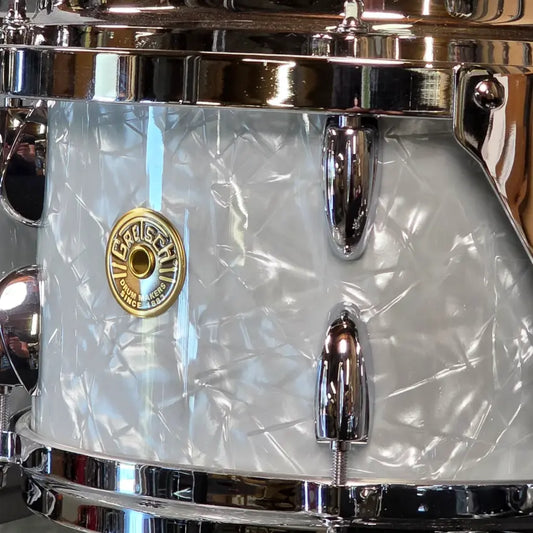 Gretsch USA Custom 4pc Drum Set 22/10/12/16 60s Marine Pearl - Drum Center Of Portsmouth
